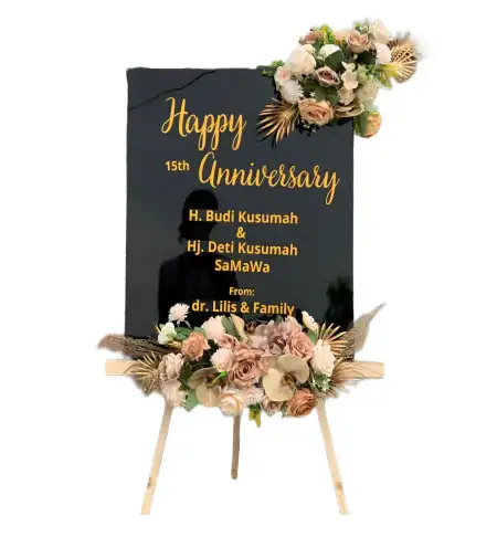 Papan Bunga Akrilik Cigantang